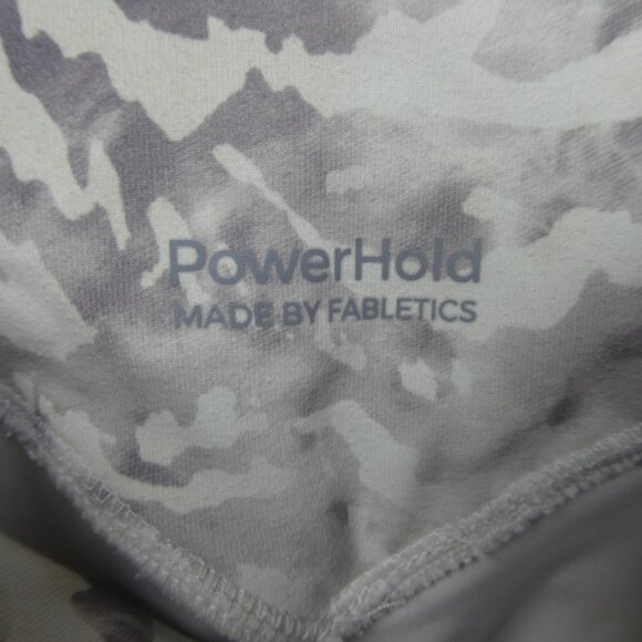Fabletics Boost PowerHold High-Waisted 7/8 Leggings 26x24 Tiger Stripe Size M - Picture 6 of 9